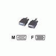 MCL SAMAR - RALLONGE DE CÂBLE VGA - HD-15 (M) - HD-15 (F) - 15 M - MOULÉ