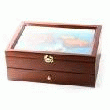 BOITE À OUVRAGE EN BOIS MDF 30 X 22 X 11,5CM