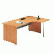 BUREAU ANGLE AVEC RETOUR À DROITE ET PIED DE SOUTIEN PRIMO HÊTRE