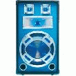 ENCEINTE BLEUE AVEC LEDS ITC XS-112