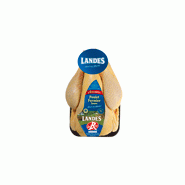 L'ESCAZOU POULET JAUNE FERMIER DES LANDES LABEL ROUGE 1,4 KG ENVIRON
