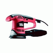 PONCEUSE EXCENTRIQUE KA191EK - 125MM - 480W - BLACK ET DECKER PONCEUSE