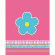 COUVERTURE - EDREDON - PLAID JULES CLARYSSE PLAID 120X150CM PINK FLOWER