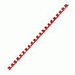 BAGUETTE RELIURE 21 ANNEAUX 10 MM - BOÎTE DE 100 -