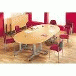 TABLE ABATTANTE RECTANGLE 160X80CM GRIS/ANTHRACITE