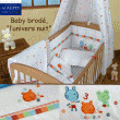 LINGE DE LIT BéBé - UNIVERS NUIT BRODé