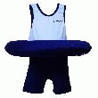 BABYSUN MAILLOT DE BAIN AVEC BOUÉE INTÉGRÉE BLEU NATATION
