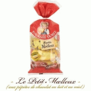 PETITS MOELLEUX AUX PÉPITES DE CHOCOLAT, LAIT ET MIEL