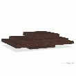 TABLE BASSE DESIGN PYRAMIDA CHOCOLAT