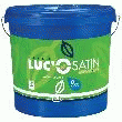 SEAU PLASTIQUE 15 LITRES PEINTURE ÉCOLABELLISÉE SAINT LUC'O MAT SATIN BLANC.