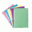 CHEMISE À ÉLASTIQUE 3 RABATS BRUNEAU 24 X 32 CM COULEURS ASSORTIES - PACK 15 CHEMISES + 5 OFFERTES - BRUNEAU