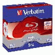 PACK 5 DISQUES BLU-RAY VERBATIM BD-RE - VERBATIM