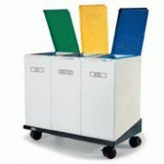 POUBELLES POUR TRI SÉLECTIF