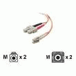 CORDON FIBRE OPTIQUE LC/SC 50/125Μ 2M