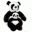 PANDA  TAILLE : 70 CM