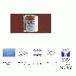 AURO - LASURE POUR BOIS DILUABLE (ACAJOU) 0,75L - N°160-37