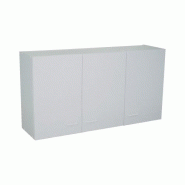 MEUBLE HAUT 3 PORTES BLANC