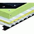 PANNEAU DE COUVERTURE SYSTÈME ACOUSTIQUE SYSCO A 114