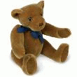 OURS SINGULIER XL FAUVE ARTICULÉ 43CM  OURS