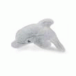 DAUPHIN GRIS BLANC  TAILLE : 30 CM