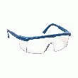 LUNETTES DE PROTECTION À BRANCHES RÉGLABLES BLEUES
