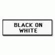 ÉTIQUETTES RUBAN LAMINÉ NOIR/BLANC POUR P-TOUCH 550/9200/9400 - ROULEAU (3.6 CM X 15 M)