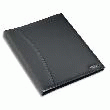 ACCO PROTÈGE DOCUMENT COUVERTURE SIMILI CUIR, 72 VUES, 36 POCHETTES NOIR