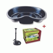 BASSIN KARIBA 230 LITRES ET SA POMPE JET D'EAU JETLYNE 120  BASSIN PRÉFORMÉ, KIT BASSIN