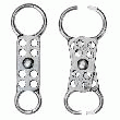 CROCHET DE CONSIGNATION EN ALUMINIUM DOUBLE MACHOIRE