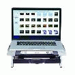 SUPPORT GRIS CLAIR FELLOWES POUR MONITEUR. - FELLOWES
