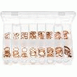 RONDELLES CUIVRE - MÉTRIQUES ASSORTIMENT DE 250 PIÈCES