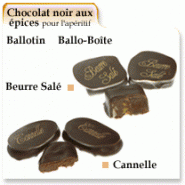 BALLOTIN DE CHOCOLAT NOIR AUX éPICES