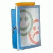 BOITE A USAGE MULTIPLE BLEU TRANSPARENT