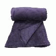 COUVERTURE - EDREDON - PLAID TODAY PLAID MOELLEUX 125/150 TODAY DEEP PURPLE