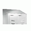COIFFE INCLINÉE POUR VESTIAIRES 2 CASES INDUSTRIE SALISSANTE
