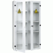 ARMOIRE À PRODUITS DANGEREUX AVEC PORTES TRANSPARENTES