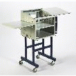 LE CHARIOT DE VIDÉOPROJECTION PMI METALLURGIE VIDEOBOX P4200 GRIS