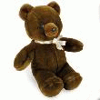 OURS ELIOT CHOCOLAT 35CM  OURS ELIOT CHOCOLAT