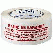 MINI-COLIS DE 6 ROULEAUX DE RUBAN ADHÉSIF POLYPROPYLÈNE SILENCIEUX PRÉ-IMPRIMÉ BANDE DE GARANTIE POUR EXPÉDITION RAJATAPE