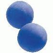 BILLE DE VERRE SABLÉ BLEU COBALT 16 MM