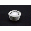 BOUGEOIR A 1 BOUGIE CHAUFFE-PLAT 6,5CM - LOT DE 3 - VOLUTE