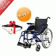 FAUTEUIL ROULANT ECO + COUSSIN ANTI-ESCARRES