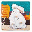 JANOD PUZZLE EN BOIS 1ER ÂGE LAPIN PUZZLES