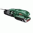 BOSCH  PONCEUSE À BANDE 600W + COFFRET + GUIDE + SUPPORT DE PONÇAGE - PBS 7AE MICROFILTRE