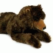 OURS VLADIMIR CHOCOLAT 110CM  OURS VLADIMIR CHOCOLAT