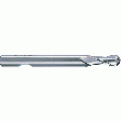 FRAISES 2 DENTS, SĂRIE LONGUE, QUEUE CYLINDRIQUE, COUPE AU CENTRE, HĂLICE Ă 30°, HSSCO8, BOUT HĂMISPHĂRIQUE FRAISES 2 DENTS, SĂRIE LONGUE, QUEUE CYLINDRIQUE, COUPE AU CENTRE, HĂLICE Ă 30°, HSSCO8, BOUT HĂMISPHĂRIQUE
