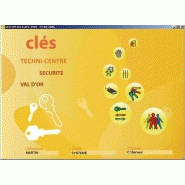 LOGICIEL GESTION ACCèS VISITEURS/CLEFS