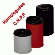 POUBELLES ANTIFEU