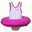 BABYSUN MAILLOT DE BAIN AVEC BOUÉE INTÉGRÉE ROSE NATATION