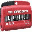 COFFRET DE 10 EMBOUTS DE VISSAGE 1/4  + PORTE EMBOUTS